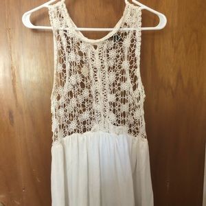 Crochet tank top